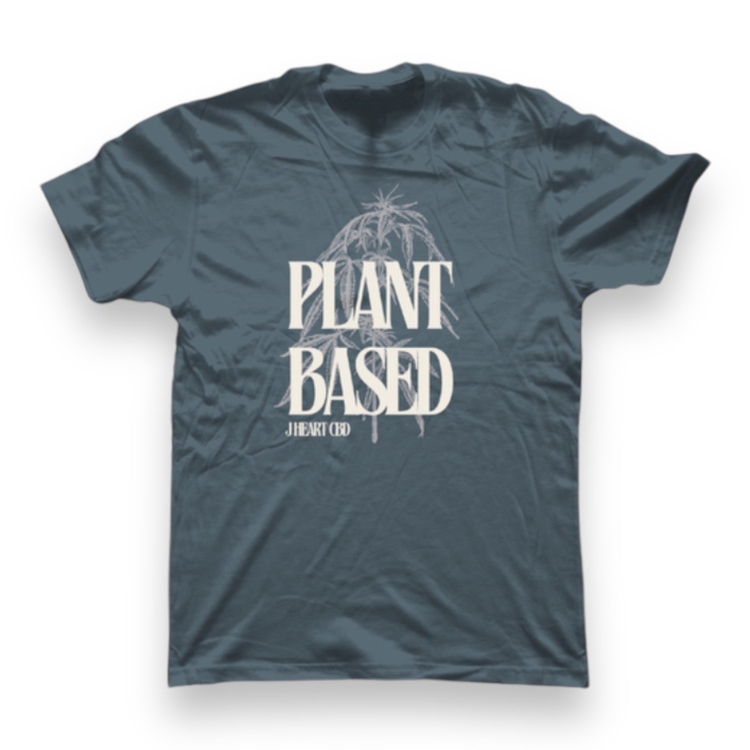 Unisex Crew Neck - Plant Based (Heather Slate Blue)