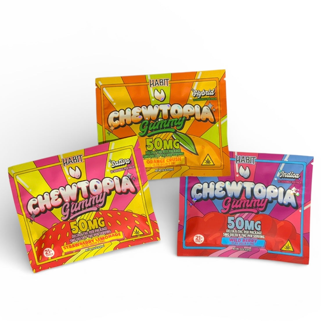 Habit 50mg Delta 9 Chewtopia