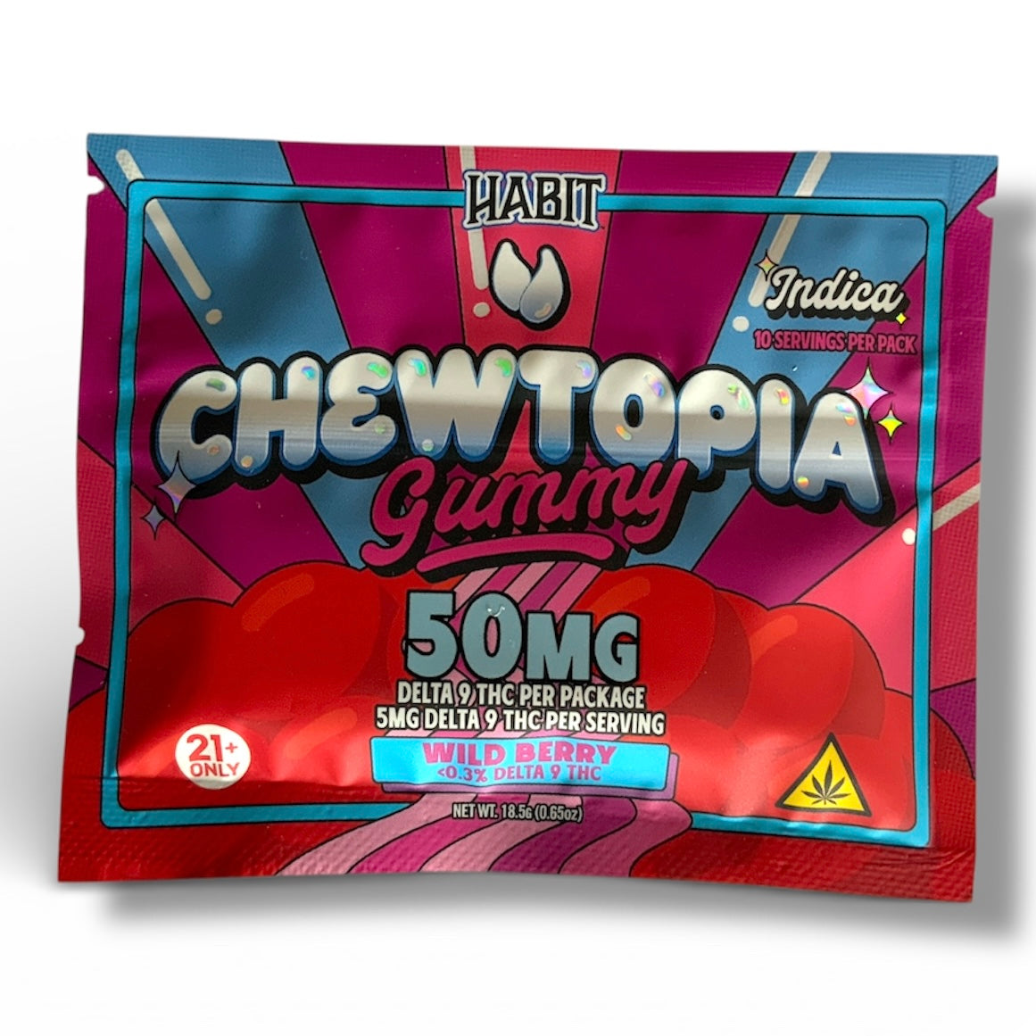 Habit 50mg Delta 9 Chewtopia
