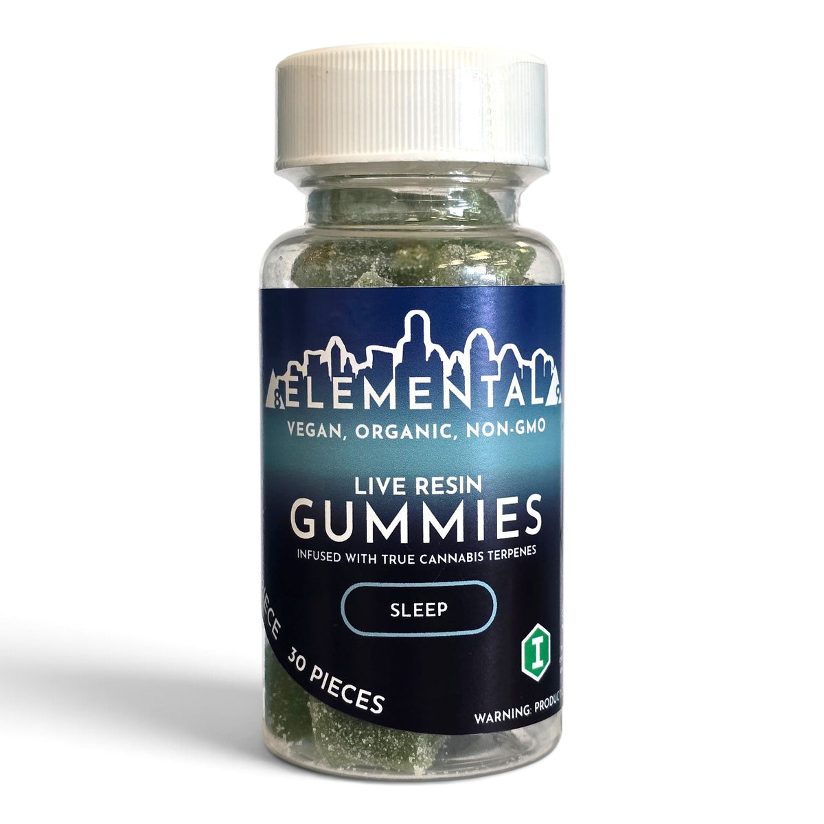 Elemental 20mg Delta-9 + 10mg CBN Sleep Gummies