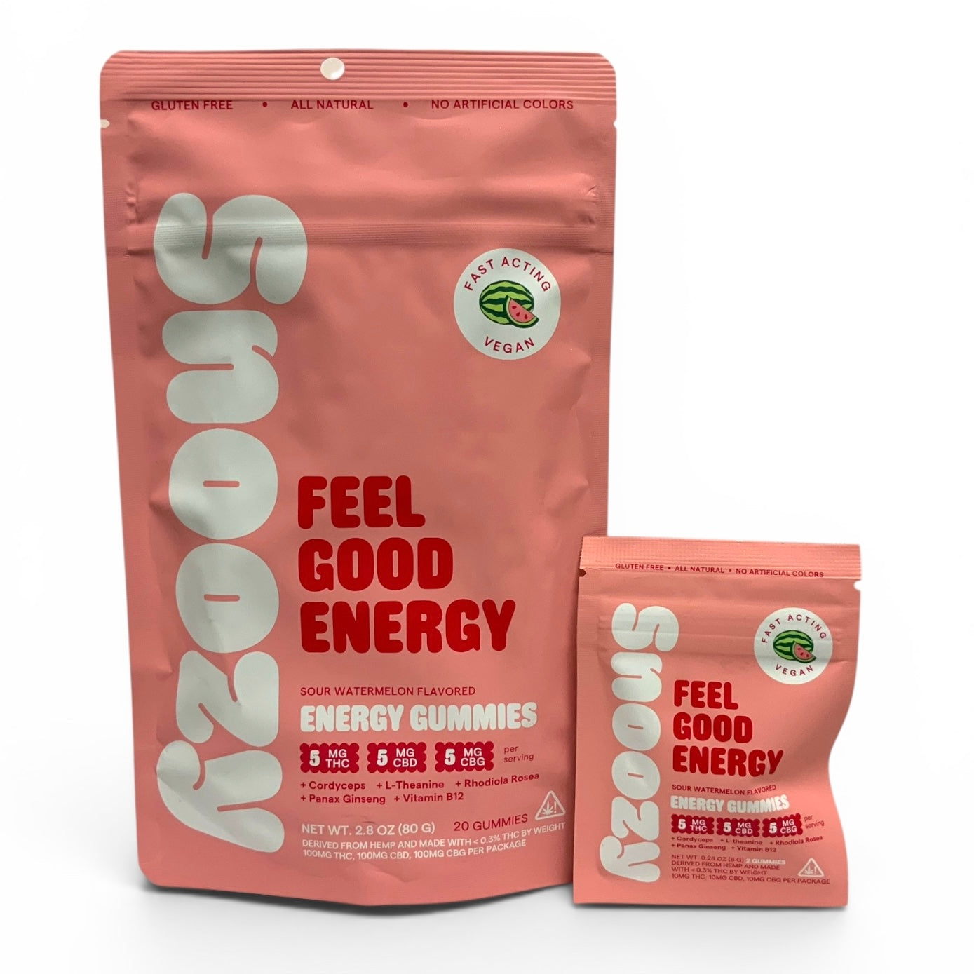 Snoozy - Feel Good Energy (5mg Delta-9 THC / 5mg CBD / 5mg CBG)