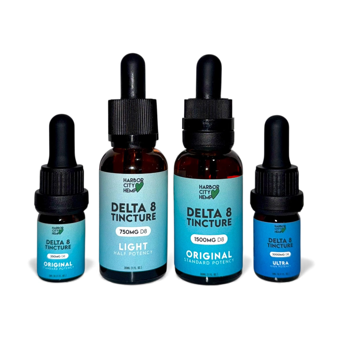 Delta 8 Tinctures By Harbor City Hemp