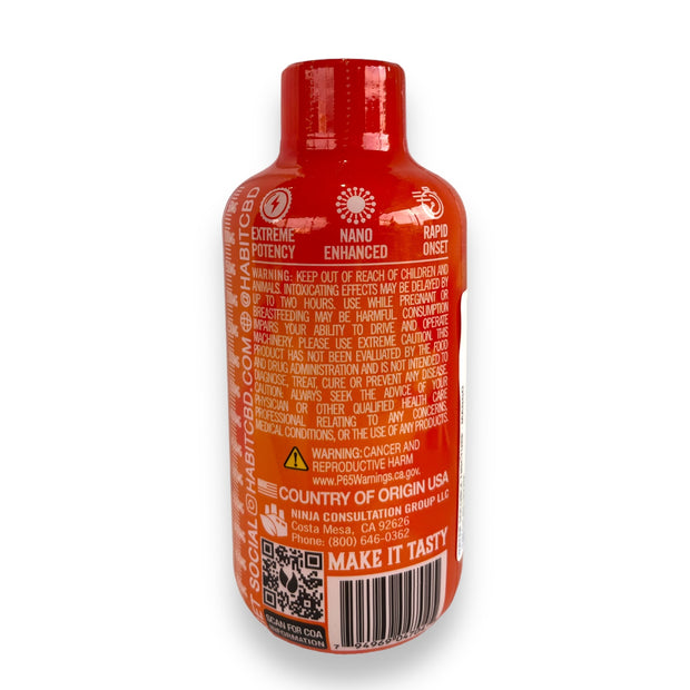 Habit Delta 9 THC 500-750mg Syrups
