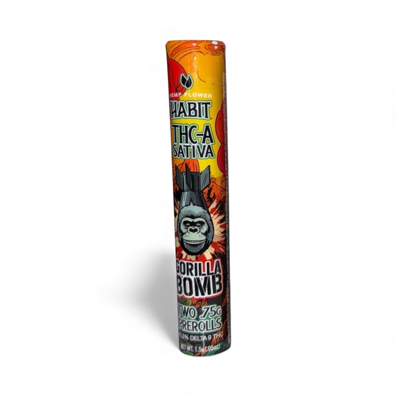 2 PACK .75g each THCa Prerolls - by HABIT