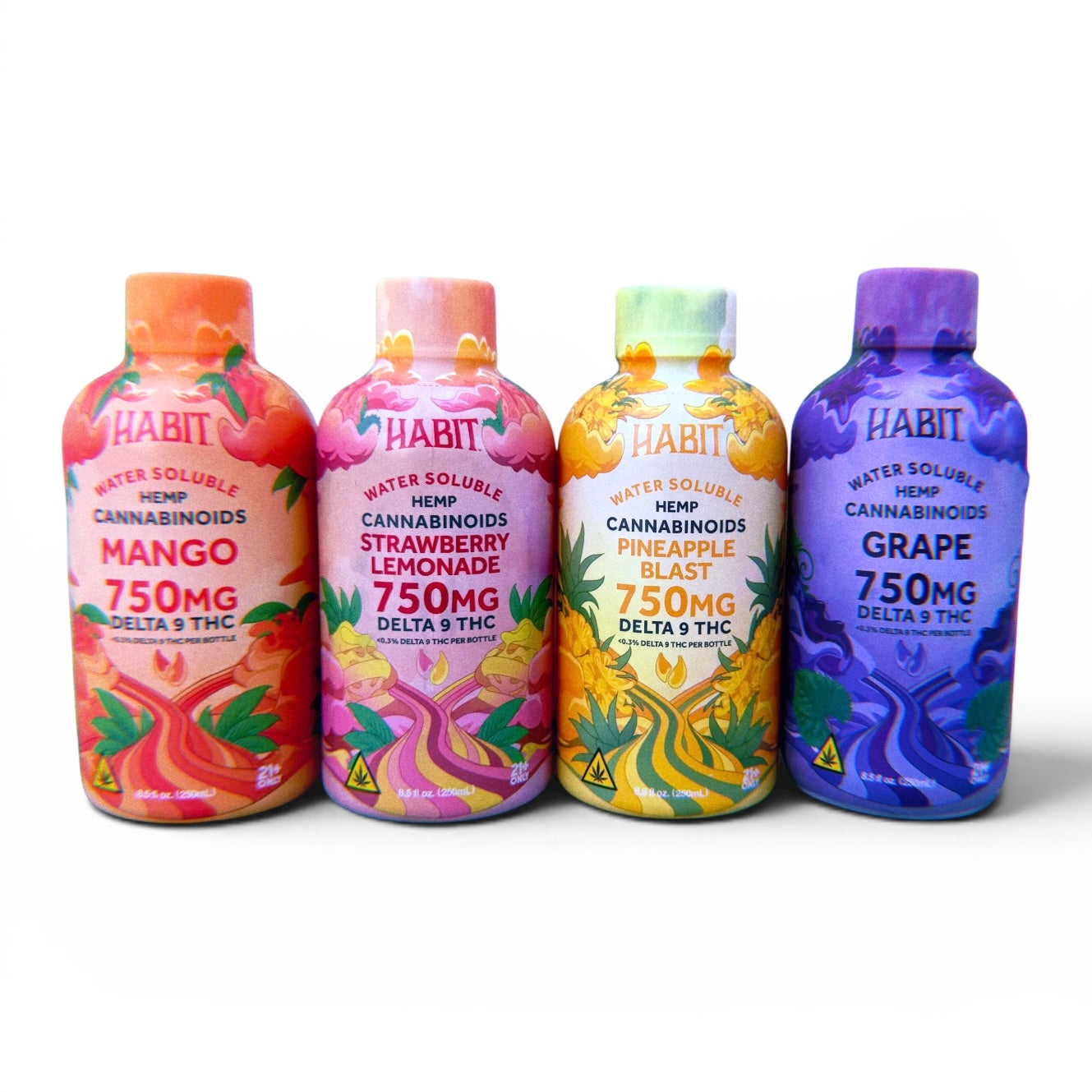Habit Delta 9 THC 750mg Syrups