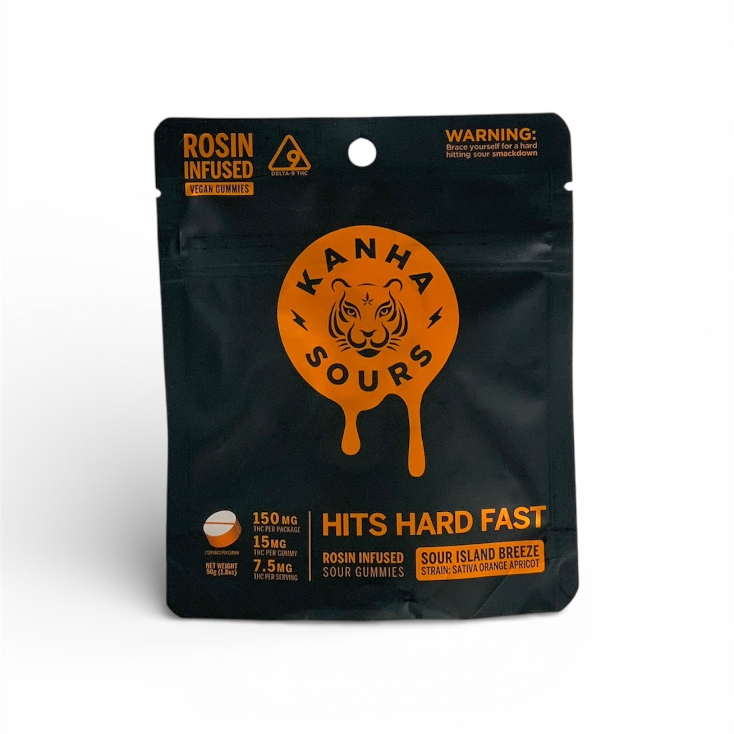 Kanha SOUR 15mg Delta 9 NANO Gummies