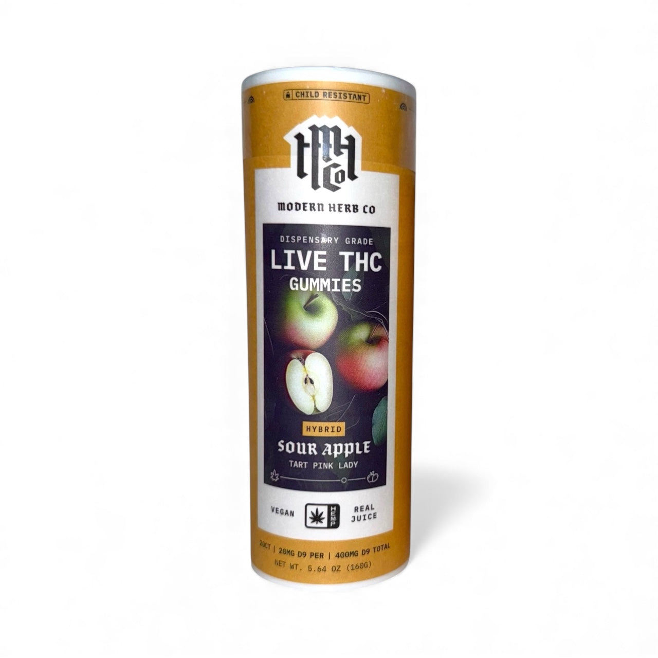 Modern Herb Co. 20mg Delta 9 and Live Resin Gummies (5ct & 20ct)