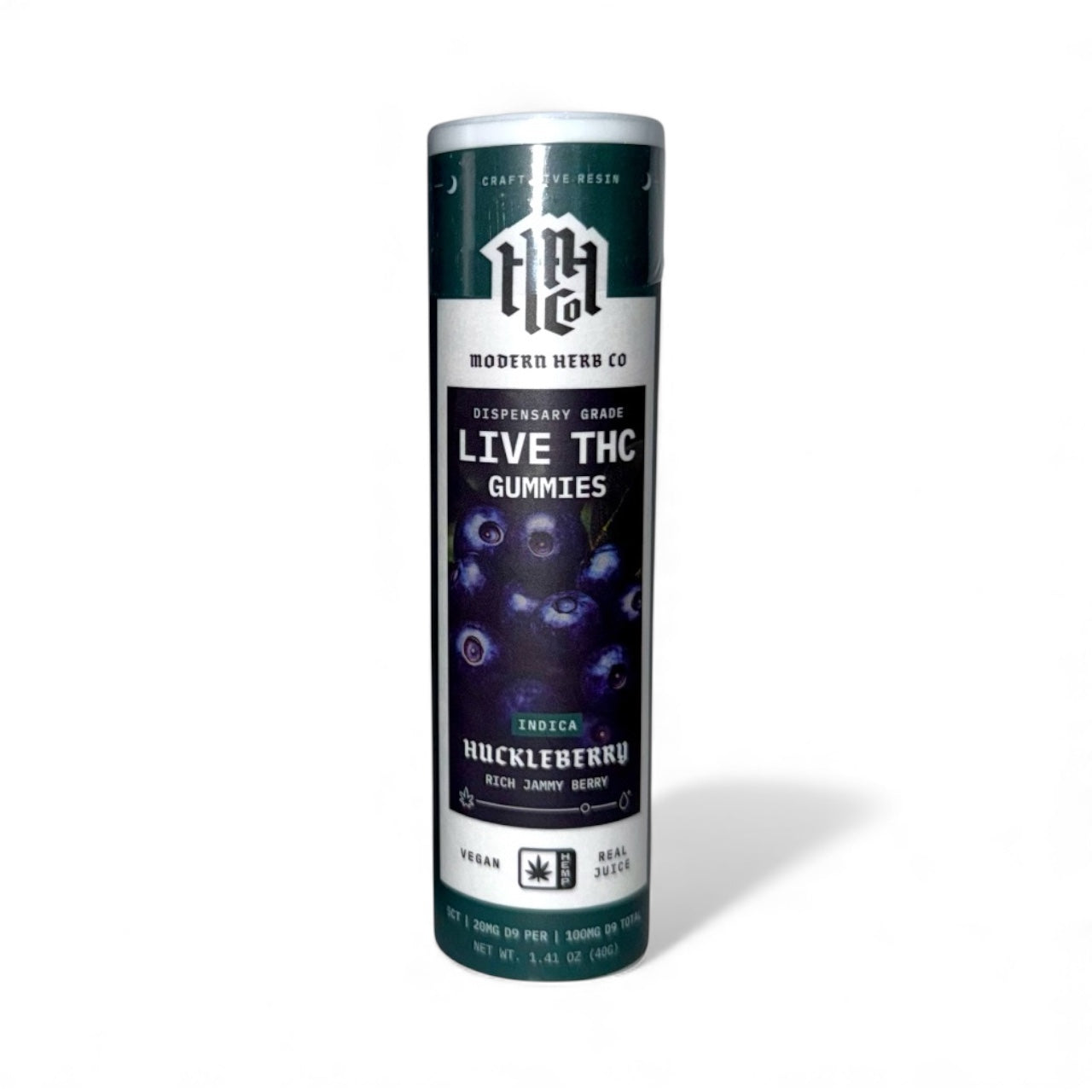 Modern Herb Co. 20mg Delta 9 and Live Resin Gummies (5ct & 20ct)