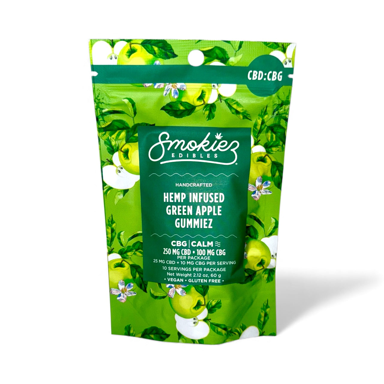 Smokiez 10ct 35mg CBD:CBG "Calm" Gummies