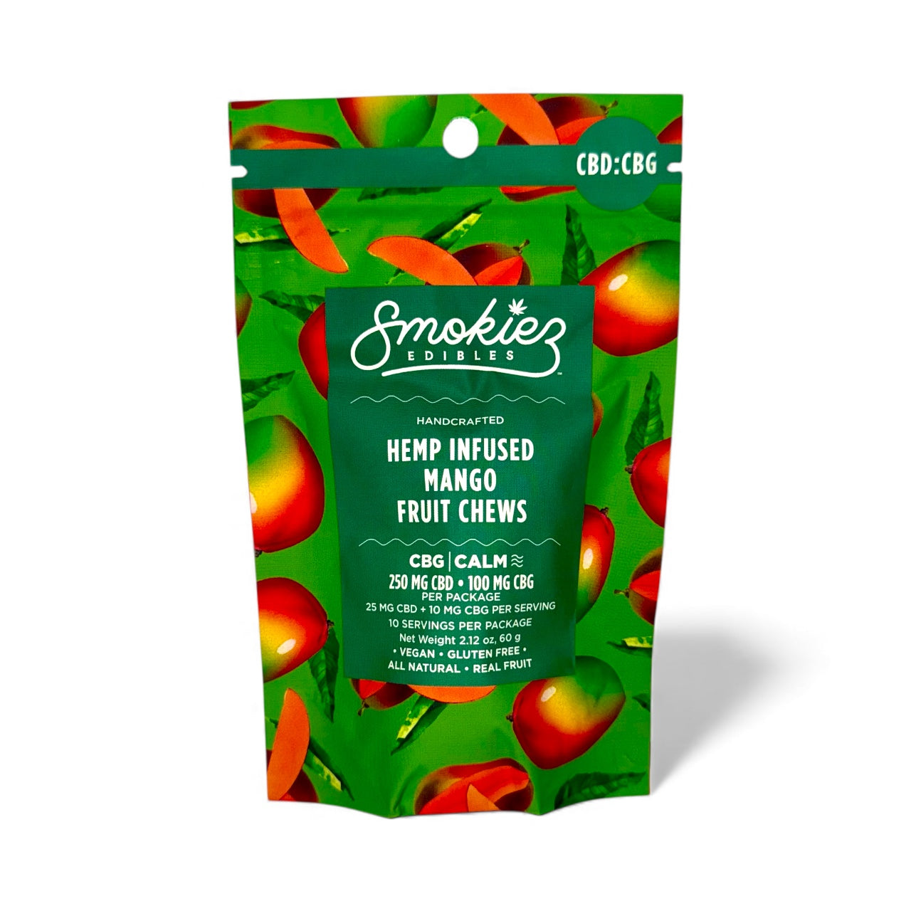 Smokiez 10ct 35mg CBD:CBG "Calm" Gummies
