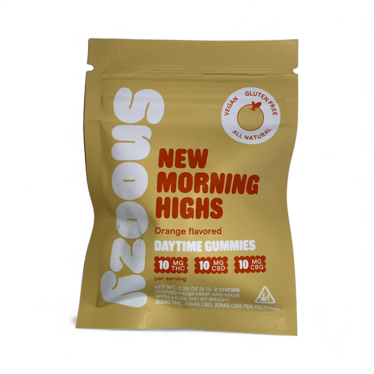 Snoozy - New Morning - Daytime Gummies (10mg Delta 9 / 10mg CBD / 10mg CBG)