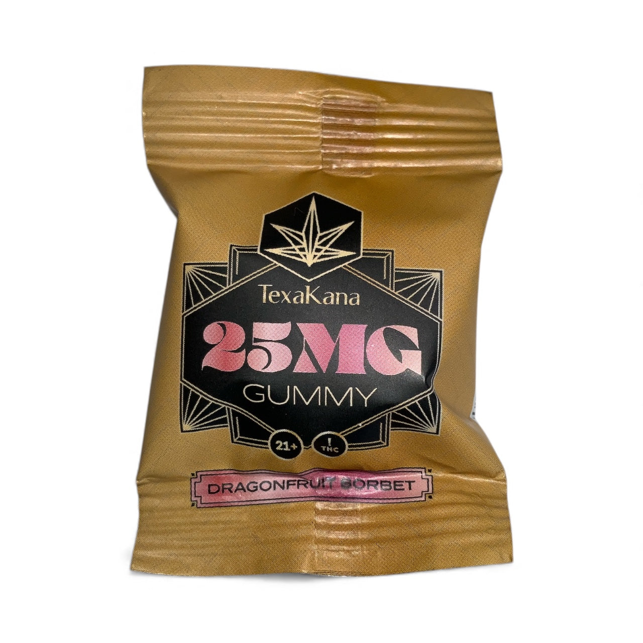 TexaKana 25mg Delta 9 THC - Gold Edition - Gummies