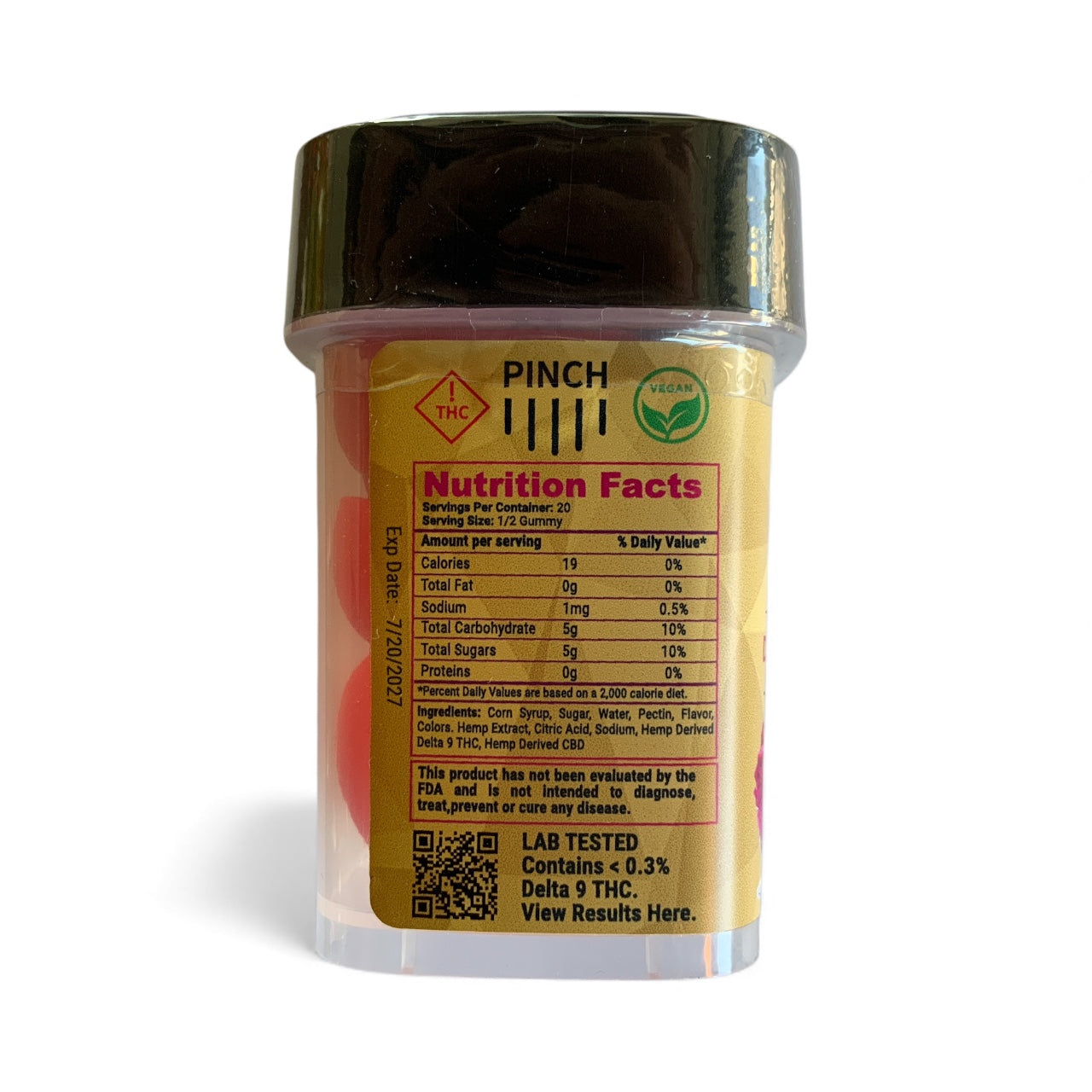 TexaKana 25mg Delta 9 THC - Gold Edition - Gummies