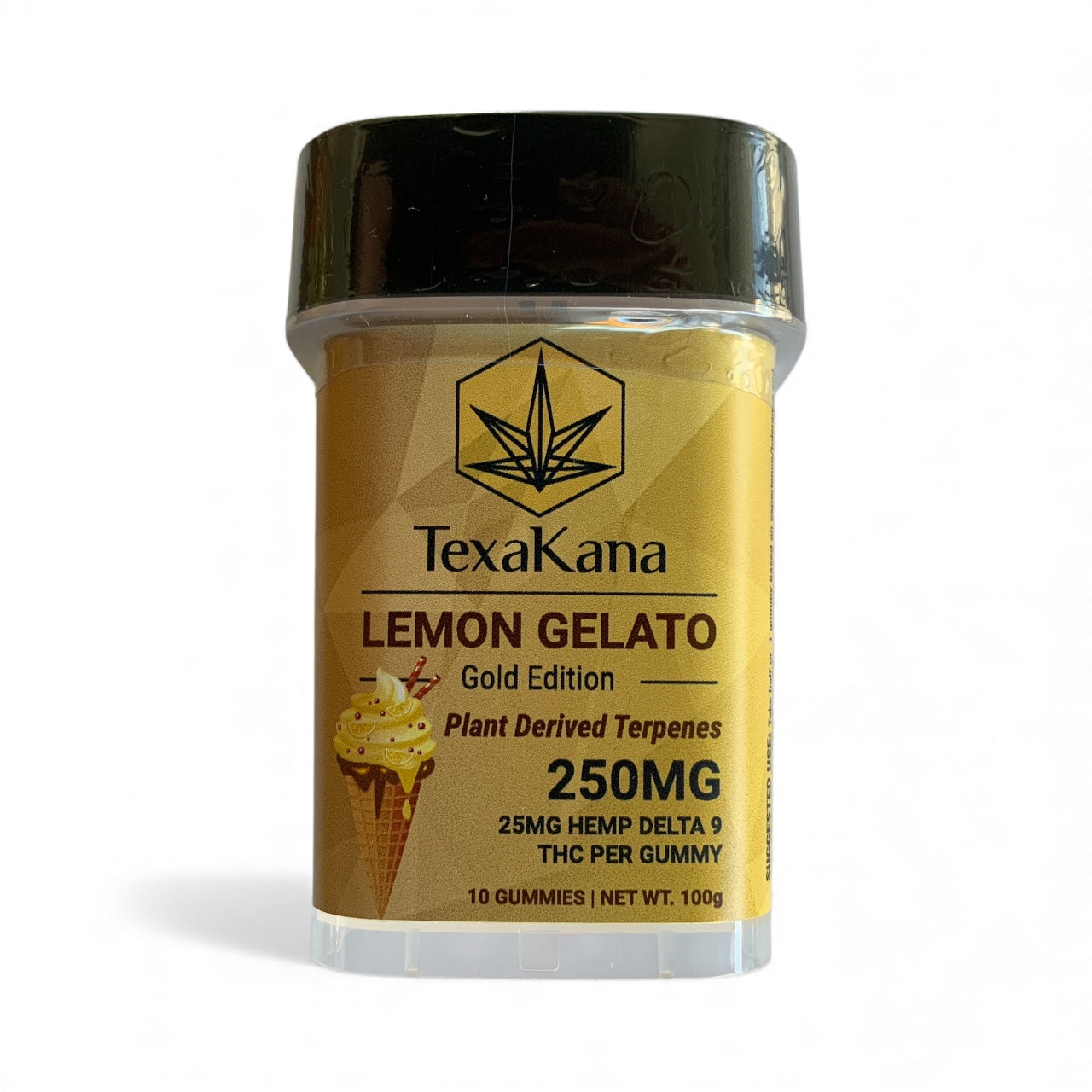 TexaKana 25mg Delta 9 THC - Gold Edition - Gummies