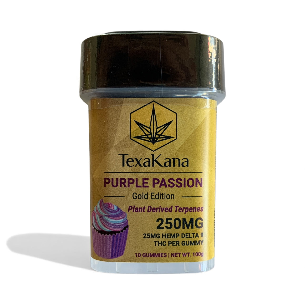TexaKana 25mg Delta 9 THC - Gold Edition - Gummies