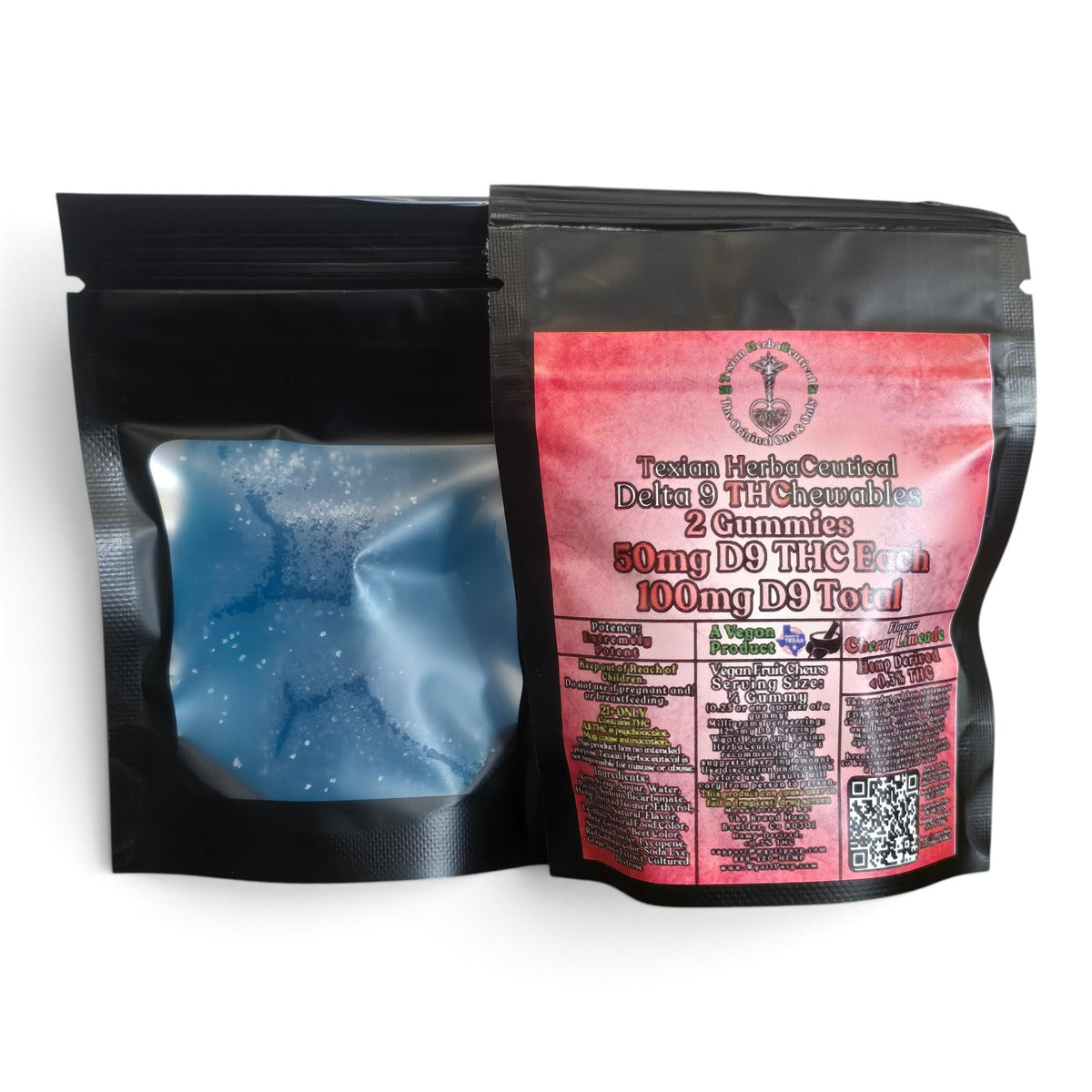 Texian HerbaCeutical 50mg Delta-9 THC Gummies - 30ct & 2ct