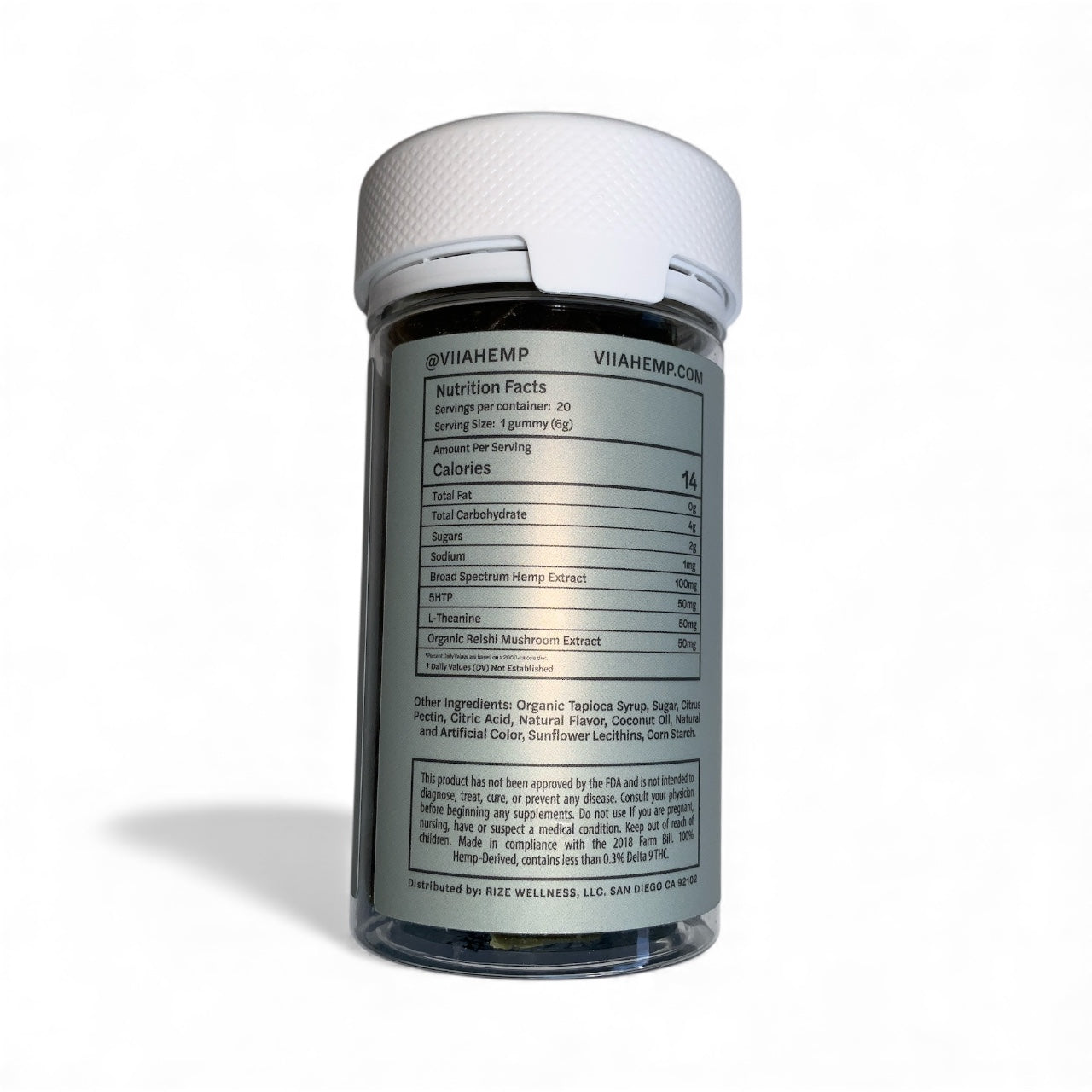 VIIA Revive CBD:CBG GUMMIES