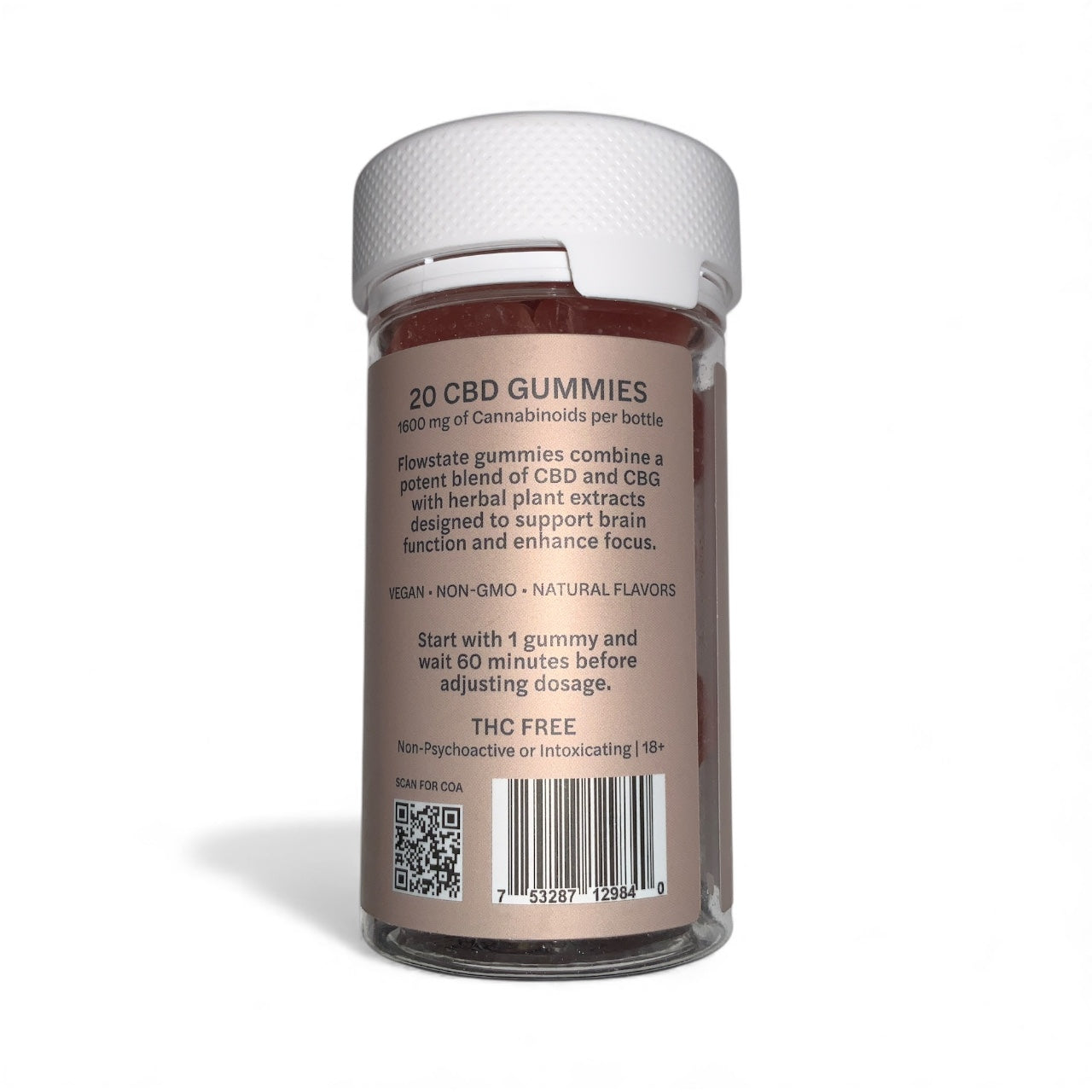 VIIA Flowstate CBD:CBG Gummies