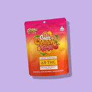SHAPES 20mg Delta 9 THC Dimo Sour Peach Ring Candies - 10ct